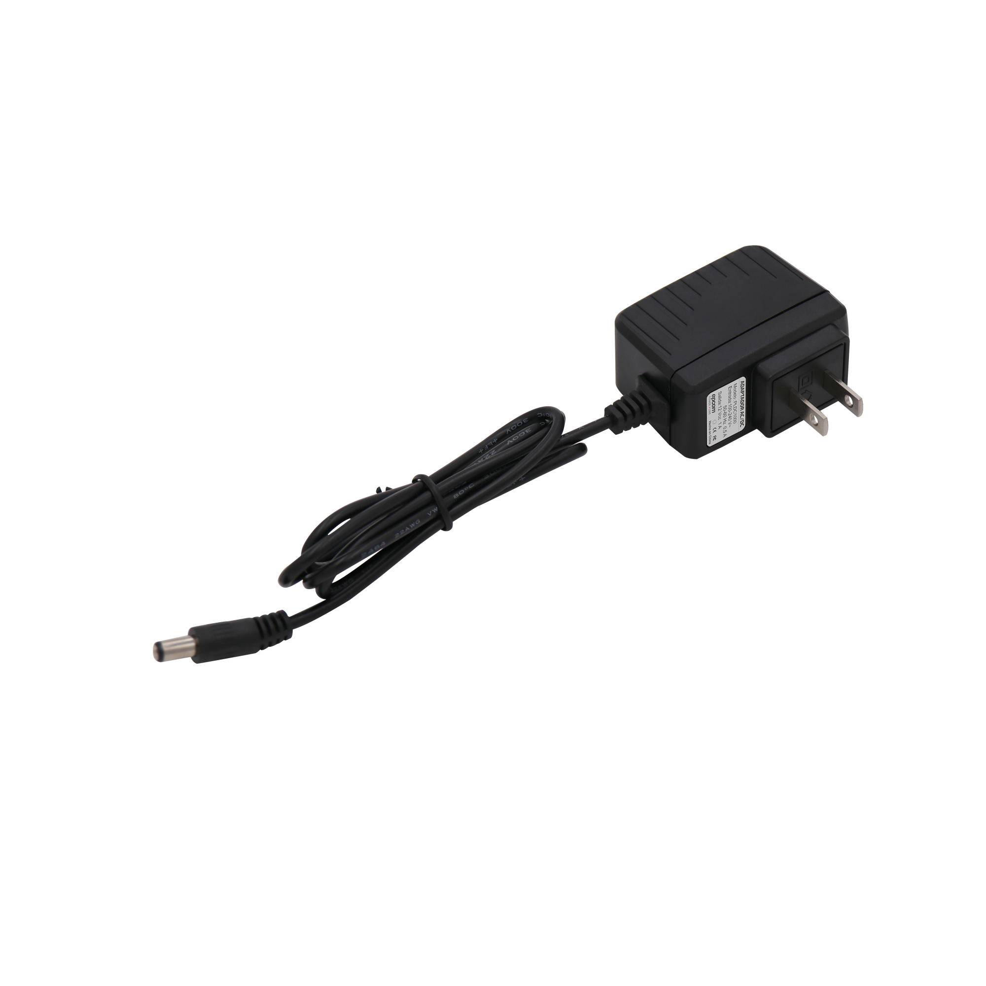 Adaptador de Pared de 12 Vcc @ 1 Amp Regulado / Uso en Interior / Múltiples Usos / Con cable de 95 cm Adaptador de Pared de 12 Vcc @ 1 Amp Regulado / Uso en Interior / Múltiples Usos / Con cable de 95 cm